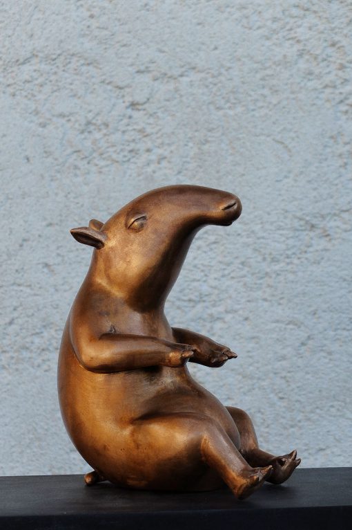 Tier aus Bronze von Susanne Beurer