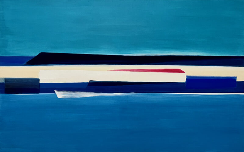 Susanne Zuehlke, New Morning, 2025, 100 x 160 cm, Eitempera auf Nessel
